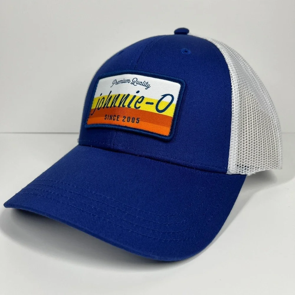 Johnnie-O Sunrise Trucker Hat Adjustable Snapback OSFA Casual Dad